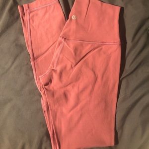 Lululemon Align Legging, Pink, Size 2, 25”